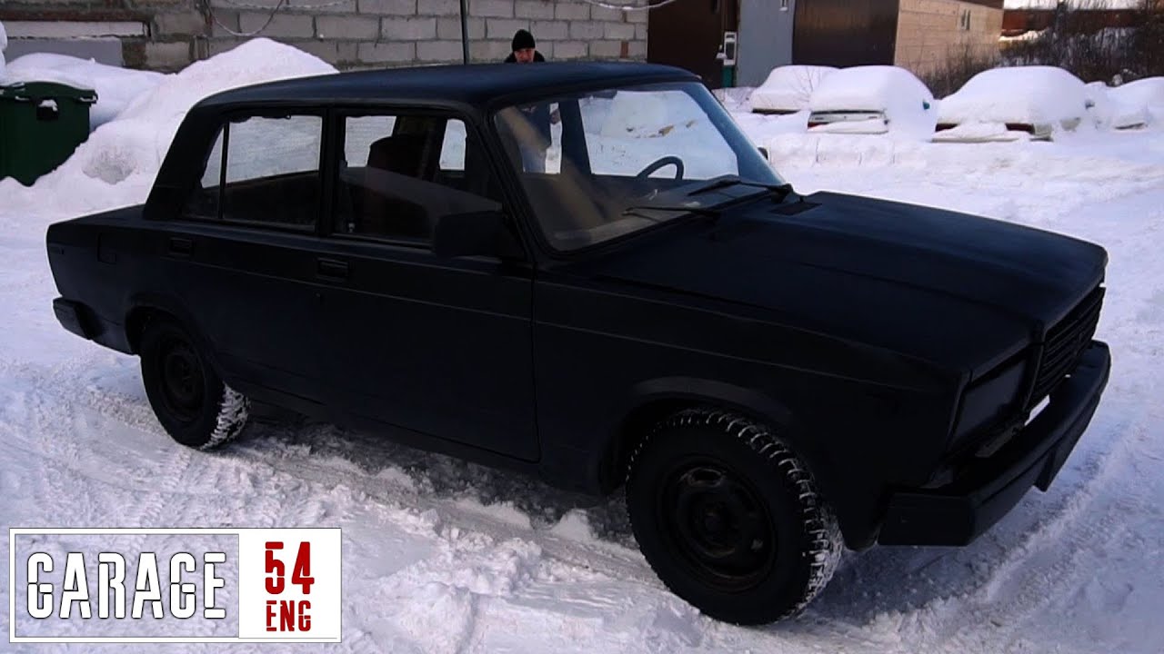 Painting A Lada With Some Home-Brewed Vantablack Paint