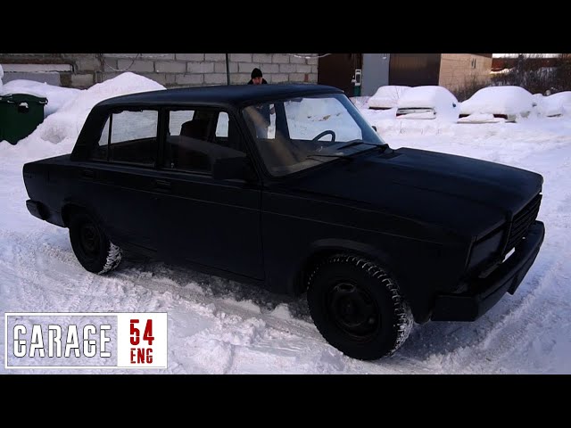 Painting a Lada with some home-brewed Vantablack paint 