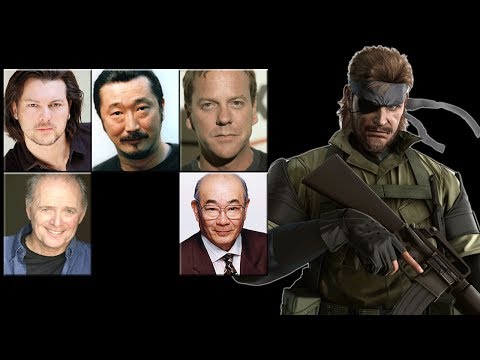 Characters Voice Comparison Big Boss 