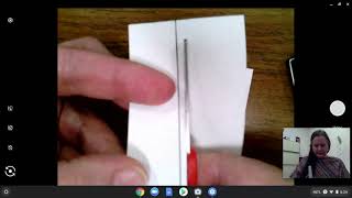 making a note card meter stick