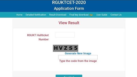 How to download RGUKT CET 2020 results released ||IIIT results 2020 ||RGUKT CET 2020 ||in telugu ||