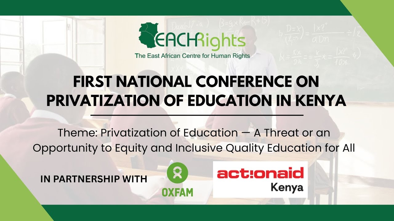 THE FIRST NATIONAL CONFERENCE ON PRIVATIZATION OF EDUCATION