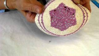 Pink Star of David Kippah