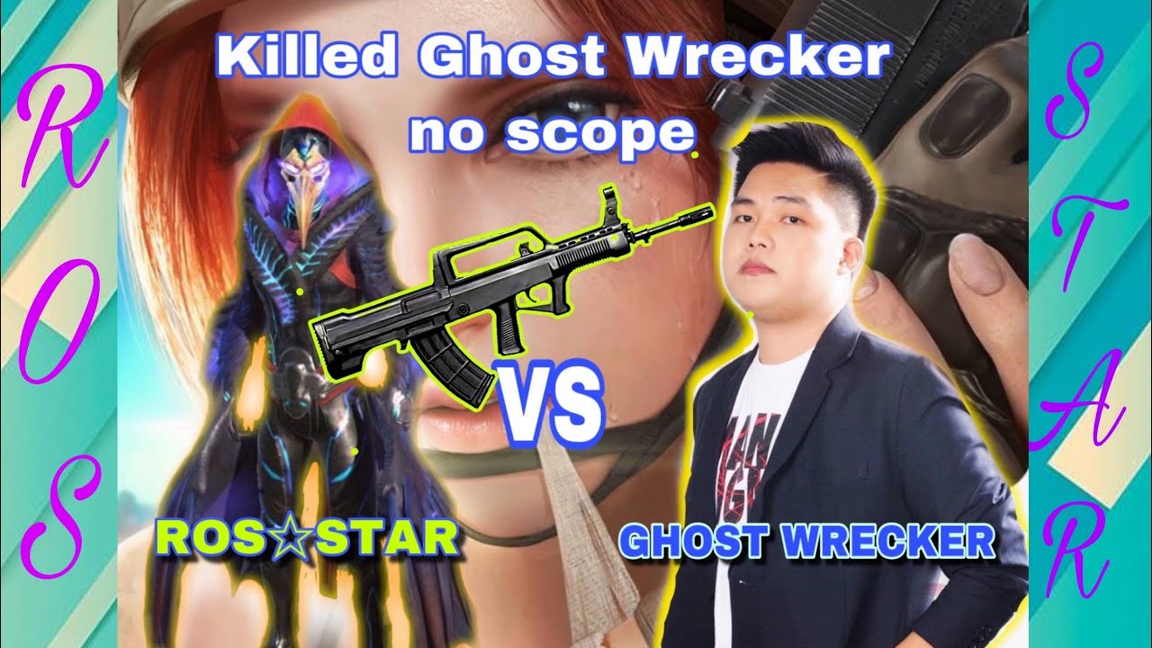 ROS STAR :killed Ghost Wrecker?Destroying Ghost team at Bitter Lake 10Kill//Rules Of Survival2019
