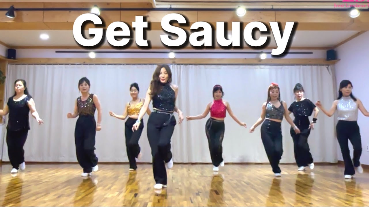 Get Saucy Linedance/ Improver/ 겟 쏘시 라인댄스/ JLDK