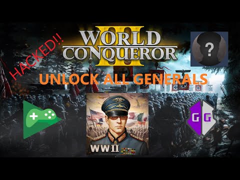 World Conqueror 3 mod unlock all generals (Includes paid general) & Cloud Save