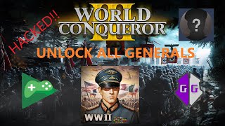 World Conqueror 3 mod unlock all generals (Includes paid general) & Cloud Save screenshot 2