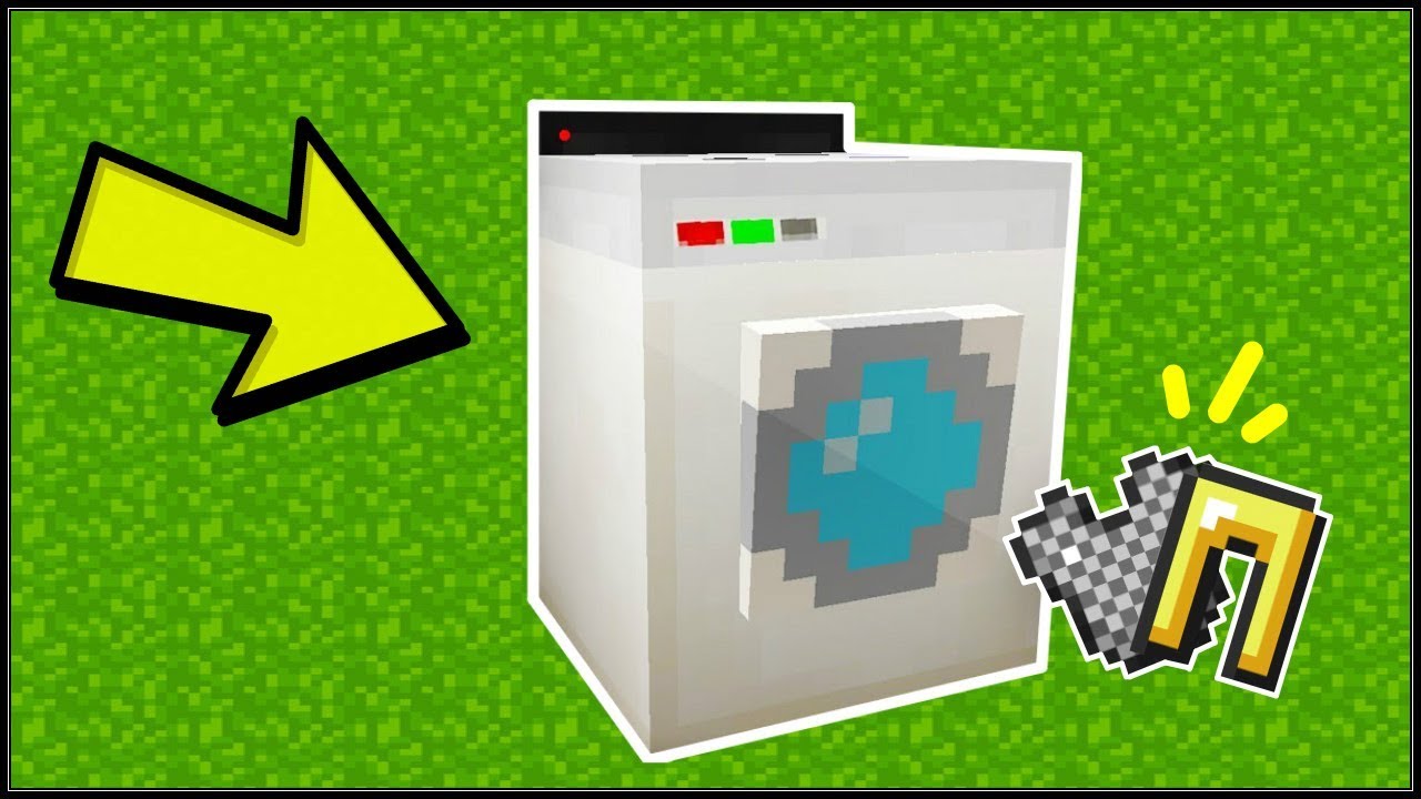 TUTO LAVEUSE ULTRA RÉALISTE | Minecraft - YouTube
