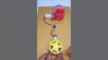 How to Run Water Pump From BO Gear Motor ° DC Motor #dcmotor #tech #shorts #dcmotorproject