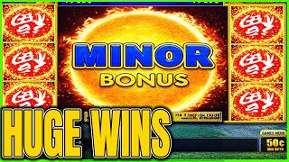 Famous OMG Back 2 Back Bonus Trigger! HUGE WINS on Panda Magic Dragon Link Slot Net Worth