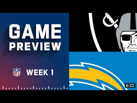 Las Vegas Raiders My Keys To Victory In Week One Vs The Chargers By Eric Pangilinan