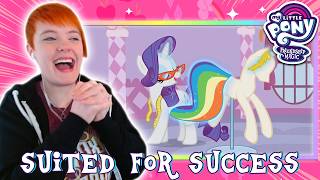 She's So Dramatic!!! (I love it!)!!!! My Little Pony (FiM): s1 ep 14: Suited For Success Reaction