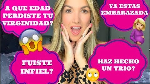 100 PREGUNTAS EN 5 MINUTOS! | ANDREA VILLARROEL