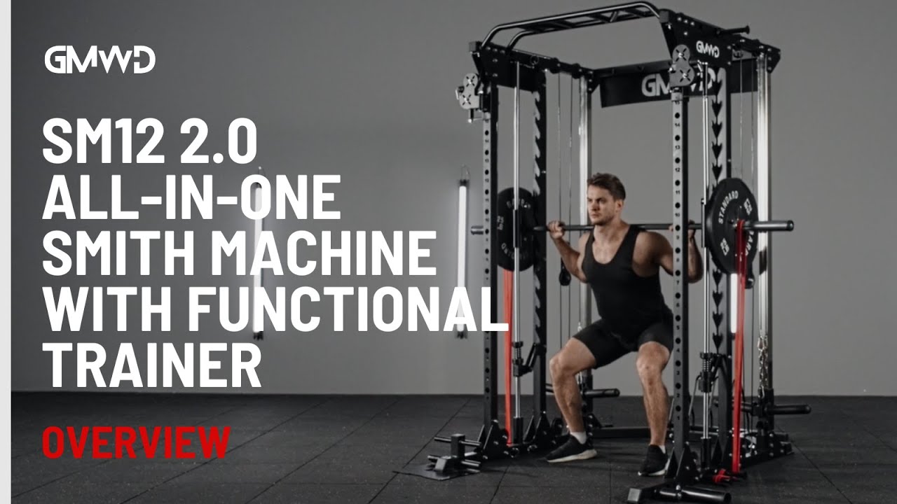 GMWD All In One Smith Machine with Functional Trainer SM12 2.0 | Product Overview