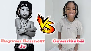 Grandbabii VS Dayvon Bennett Jr Transformation 🌟 2025 | From 0 To Now