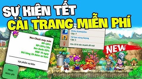 Ngọc Rồng Online - Sự Kiện Tết Được Đổi Mới, Đệ Tử Skill4 Và Cải Trang Miễn Phí!