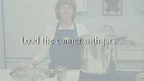 Canning Fish in Jars