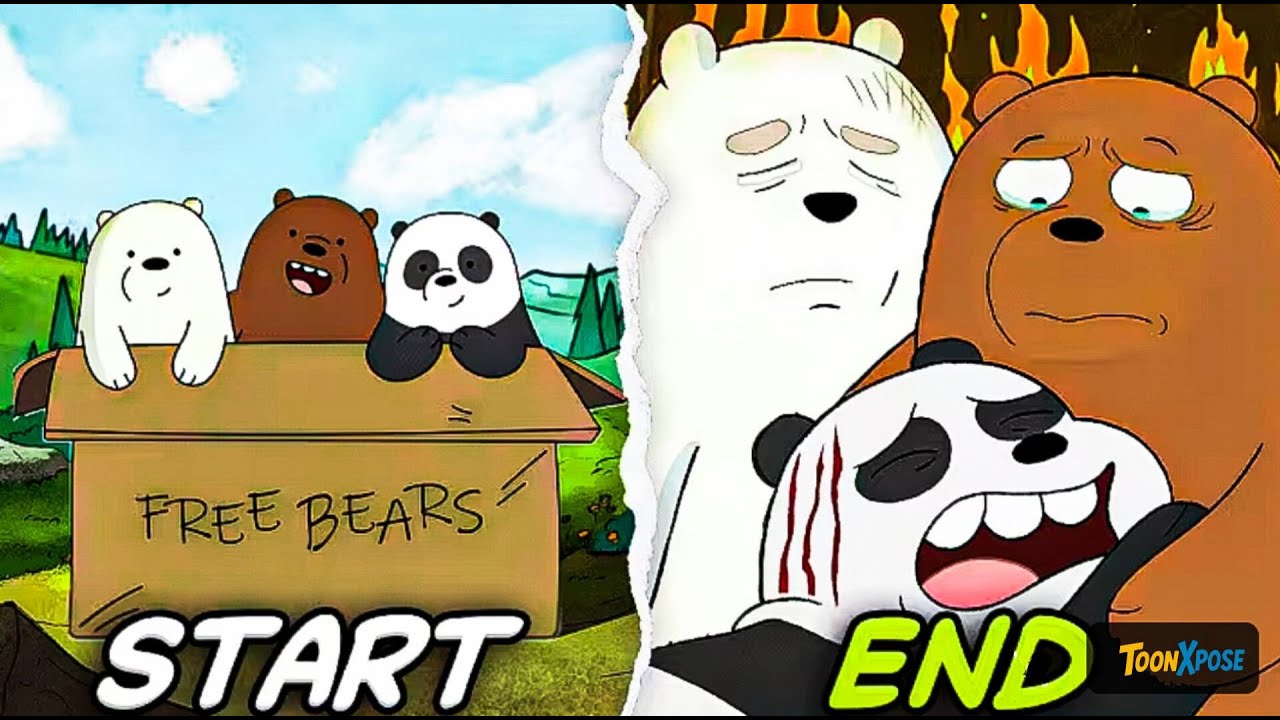 Entire Story Of We Bare Bears in 10 Minutes Hindi*