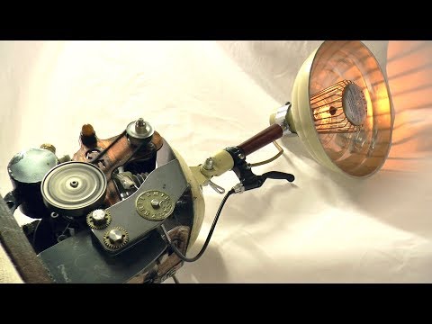 Making a Chainsaw Table Lamp