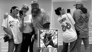 George Kittle & wife Claire pay tribute to Cody Ponce as they attended Colorado Rockies game | USN