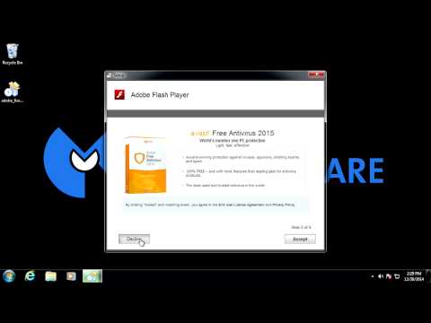 Installing Flash Player from a PUP