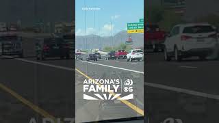 Arizona Dps Troopers Pit Suspect During Pursuit