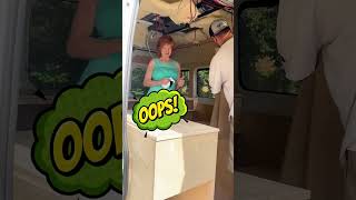 Funny Van Build Blooper! - #VanLife #VanBuildBlooper #NewAdventure! #ToniCrowderMusic