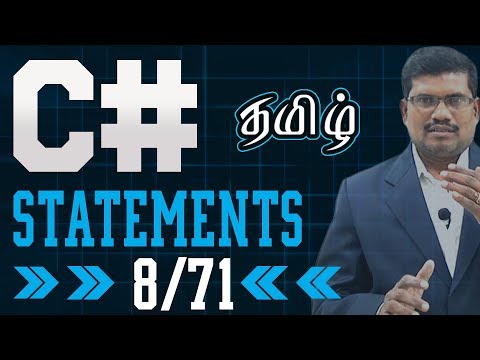 #8 Logical Statements in C# || C# in Tamil