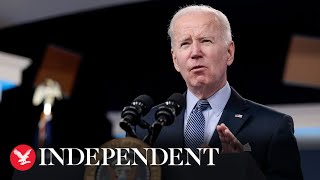 Watch again: Biden gives update on energy prices in the US