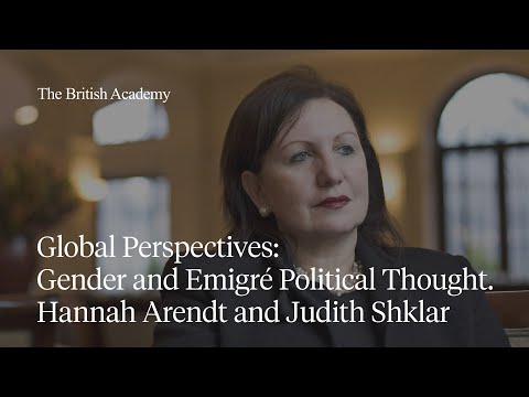 Global Perspectives: Gender and Emigré Political Thought. Hannah Arendt and Judith Shklar
