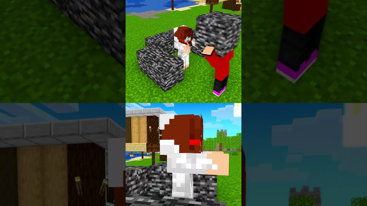 Ghost JJ's sister Bedrock Trap 😭😫 - MAIZEN Minecraft Animation 