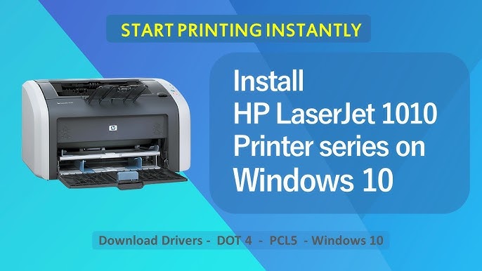HP LaserJet 1010 — Драйвер Для Windows 7/Windows 8, Сетевой Доступ.