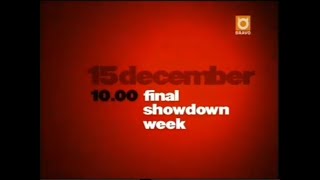 Bravo - Ads and continuity; 5th December 2003