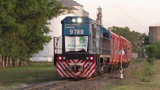 CRRC CDD6a1 9788 + tren solidario n°45 a San Cristóbal por J. B. Molina!! 17-12-22