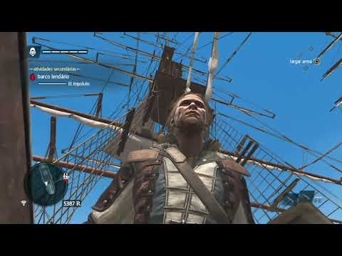 Como derrotar um navio lendário fácilmente Assassin&rsquo;s creed IV black flag.