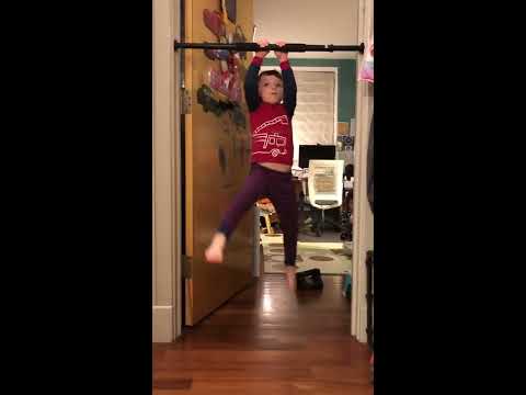 Explosive push ups and Pull up Bar Routine for Kids by Kids