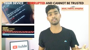 your device is corrupt it can