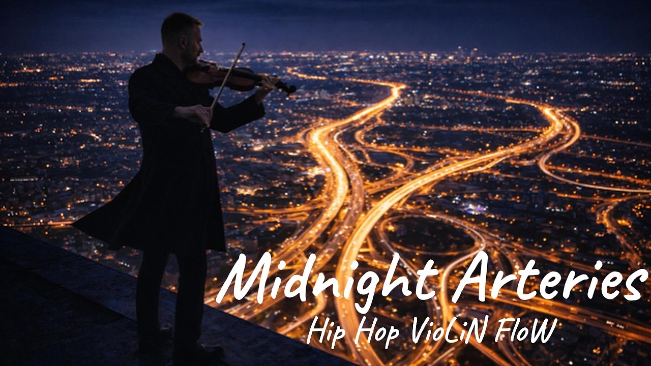 Midnight Arteries | Cinematic Violin Hip Hop | Night City – Violin Flow #violinflow #hiphop #music