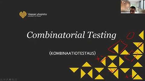 L6 4 Black box Testing   Combinatorial testing