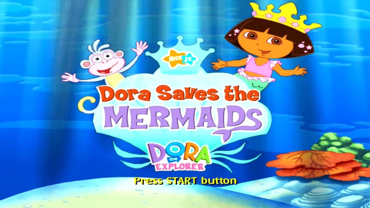Dora the Explorer: Dora Saves the Mermaids - Full Game PlayStation 2 Longplay (PCSX2)