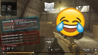 Split Headshot Feed! Hilarious Rage Quit