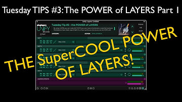 Tuesday Tips #3 -  The Power of Unify Layers Pt 1