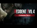 Resident Evil 4 Chainsaw demo no ps4