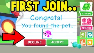 Playing In Adopt Me Server With 0 Players..