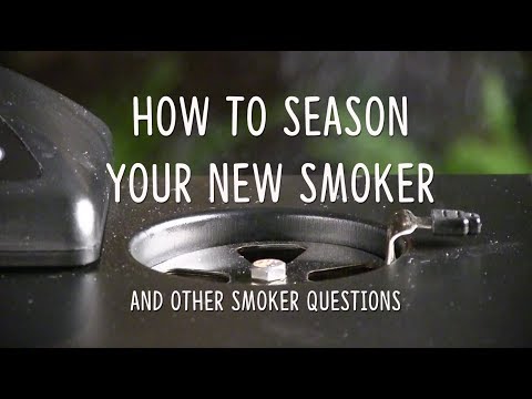 How To Season Your New Electric Smoker
