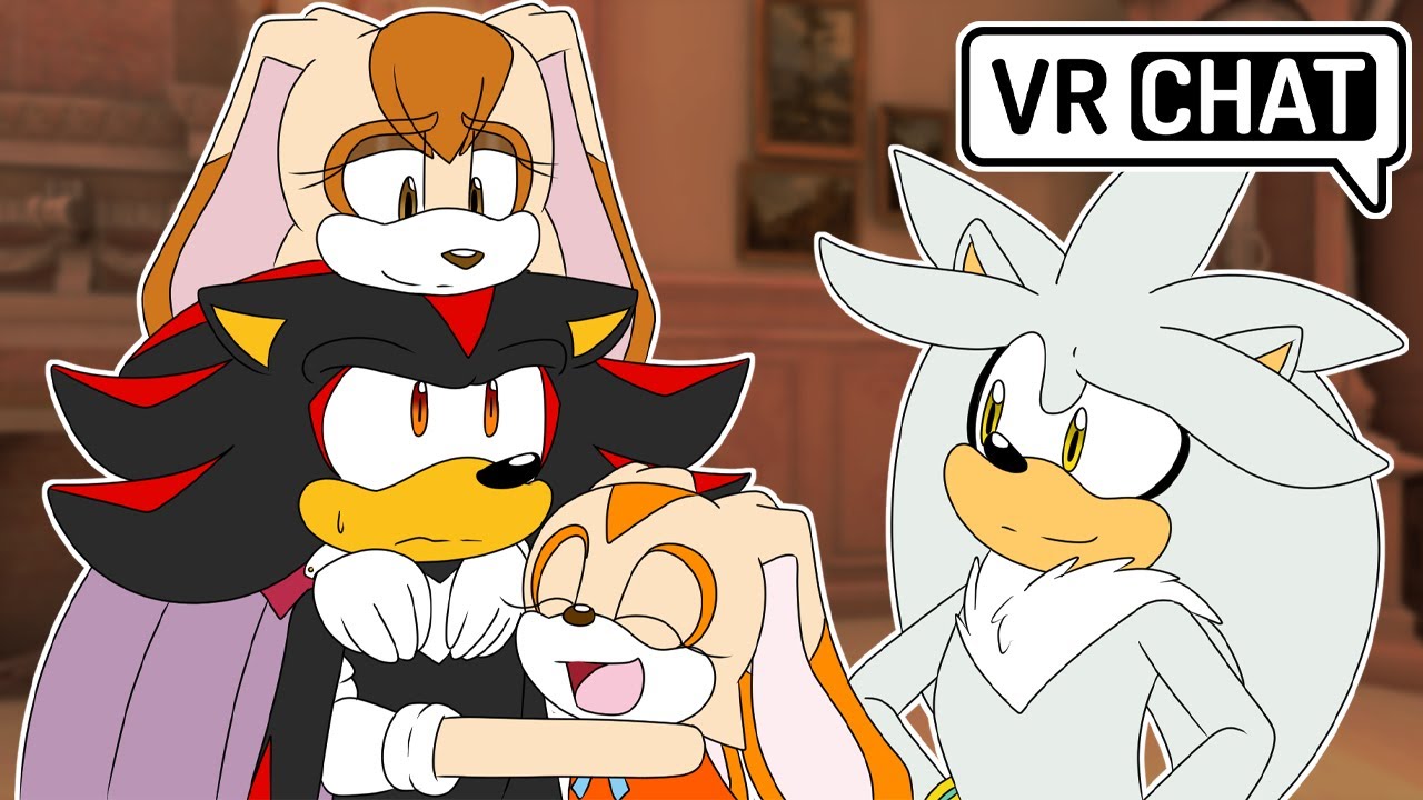 Sonic, Shadow & Silver Go To The Beach (VR Chat) 