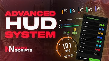 Advanced HUD System (Inspired By ProdigyRP 2.0) FiveM - NANO Scripts