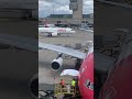 Swiss a320 neo taxiing to gate while edelweiss a340-300 in in the front #jet2holiday #a340 #a320