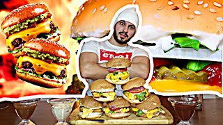 تحدي 6 برجر  طعم رهيب ?six burger challenge