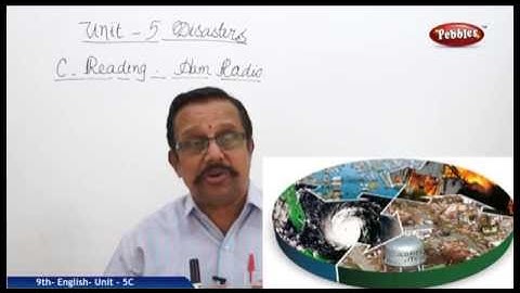 Unit-5-Disasters-C-The Ham Radio | 9th English | AP & TS Syllabus | Live Video